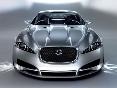 Jaguar with luxury Image logo on it